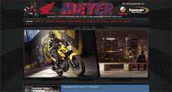 Desktop Screenshot of motorrad-meyer.com